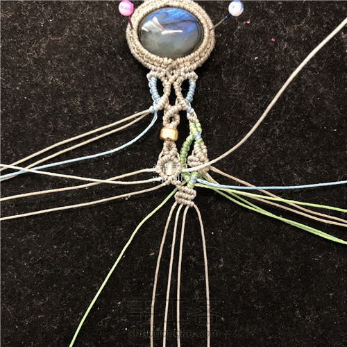 仿一款外网包石头手链 第76步