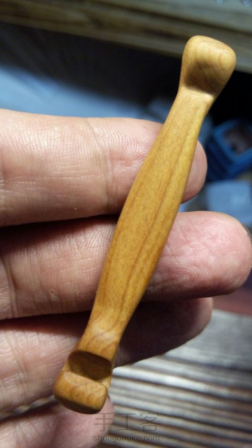 檀香做的筷子架 第7步