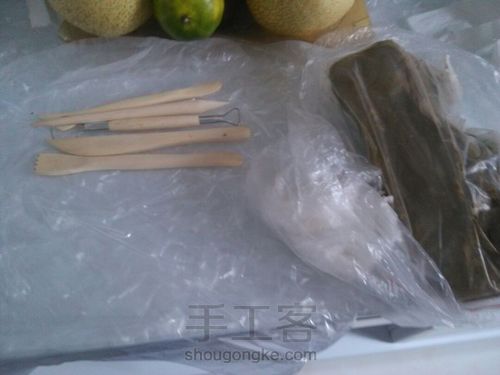 陶泥饰品 第1步