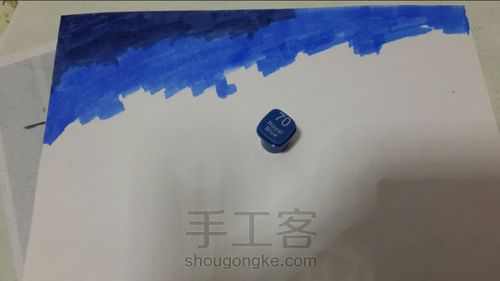 第3步:色号步骤见图第2步:工具一览第1步:制作步骤马克笔高光笔:所需