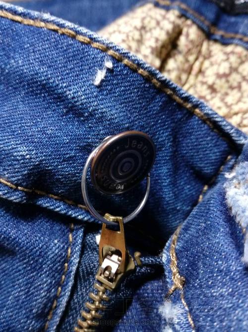 牛仔裤拉链防滑环 第1步