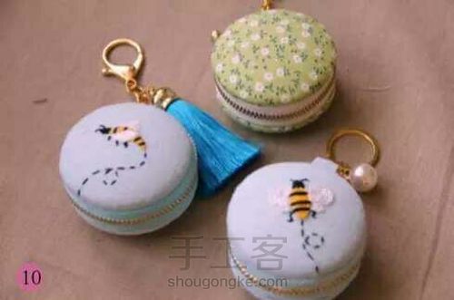 马卡龙的耳机线包~转,作者G慢 第11步