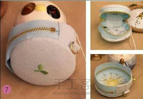 马卡龙的耳机线包~转,作者G慢 第8步