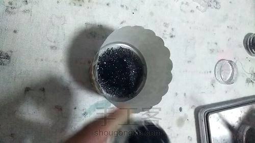 原宿风滴胶压板 第1步