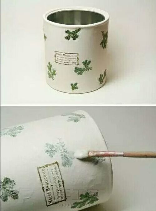 奶粉罐的神奇改造(转) 第12步