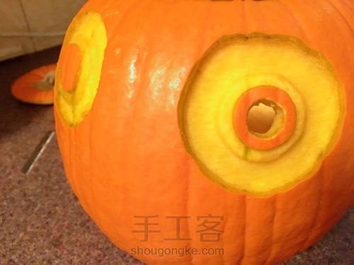 万圣节🎃南瓜灯 第5步