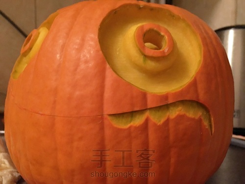 万圣节🎃南瓜灯 第7步