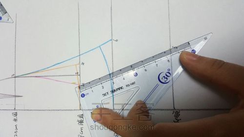 ♀静儿娃衣～ob27基本半裙打版教程 第25步