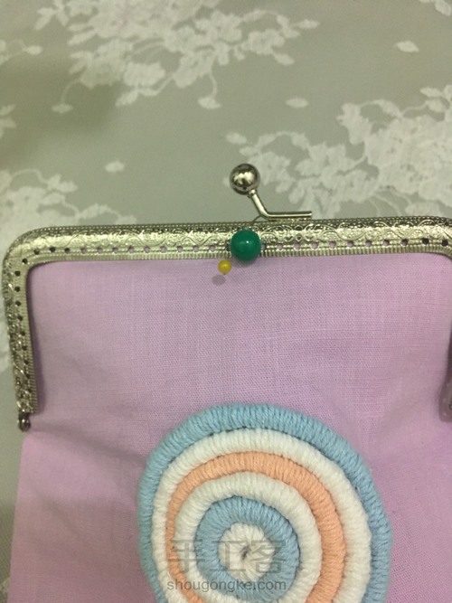 教你做一个可爱的马卡龙棒棒糖 第12步