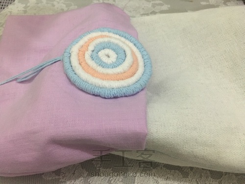 教你做一个可爱的马卡龙棒棒糖 第10步