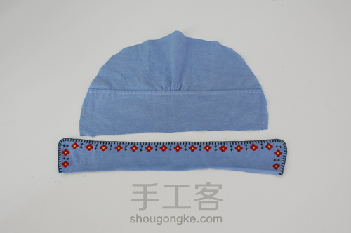 旧衬衫改造围裙，diy围裙 第2步