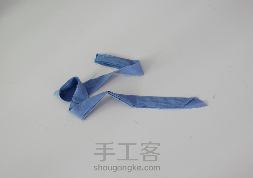 旧衬衫改造围裙，diy围裙 第4步