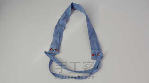 旧衬衫改造围裙，diy围裙 第10步