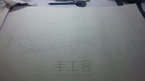 灰灰的飞。。。。。船。 第2步