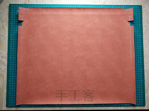 35cm医生口金包制作 第3步