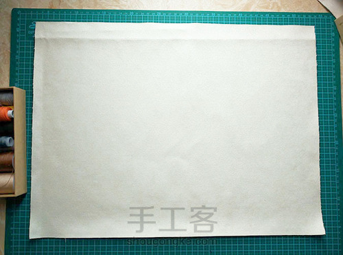 35cm医生口金包制作 第4步