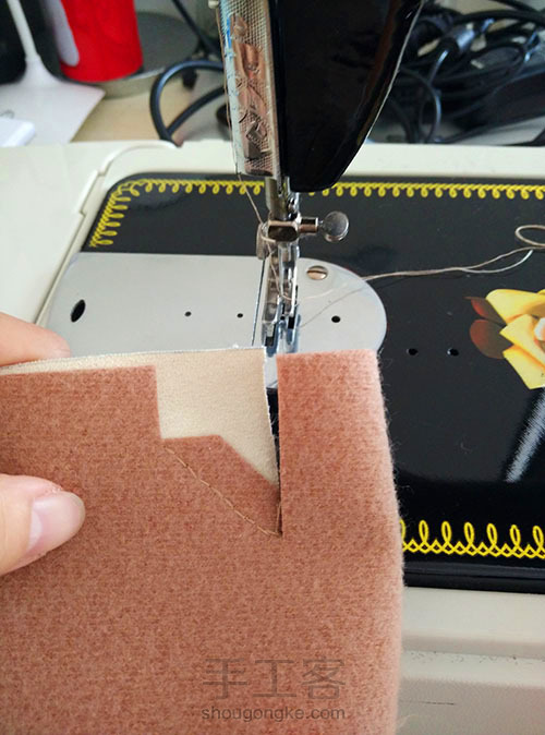 35cm医生口金包制作 第8步