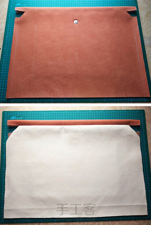 35cm医生口金包制作 第18步