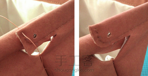 35cm医生口金包制作 第33步