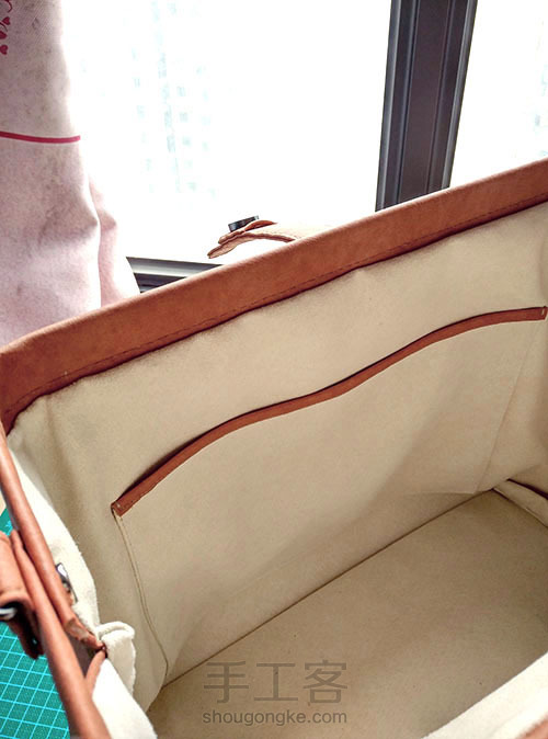 35cm医生口金包制作 第42步