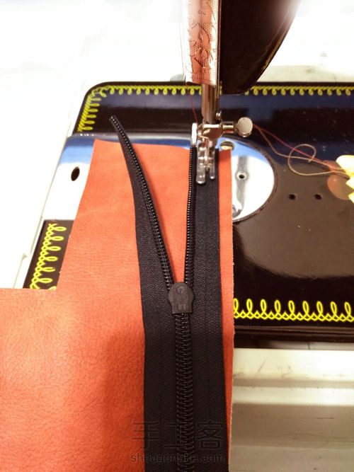 简约挎包 第4步