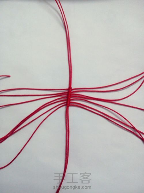 爱心挂饰 第1步