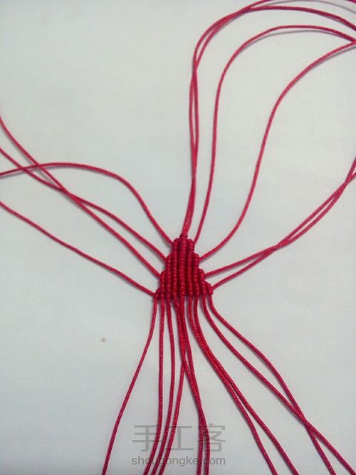 爱心挂饰 第3步