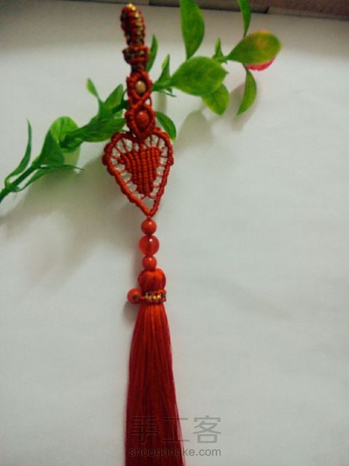 爱心挂饰 第9步