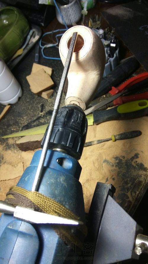 石楠木◈桂花烟斗 第10步