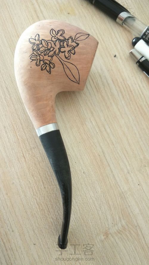 石楠木◈桂花烟斗 第15步