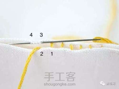 刺绣针法（转载） 第9步