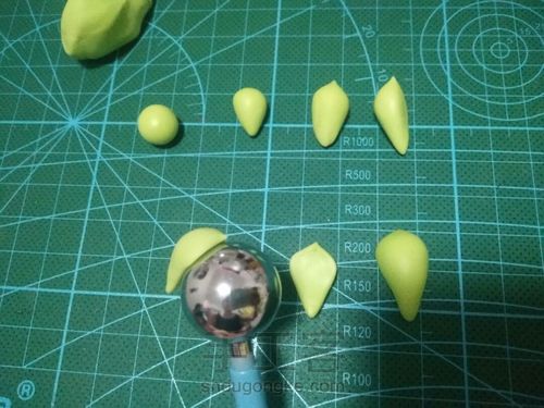 树脂多肉 第1步