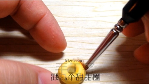 软陶mini圣诞老人翻糖蛋糕 第26步
