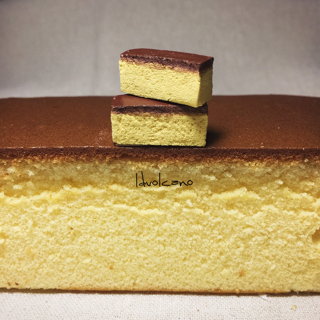 一款特别常见特别普通的蜂蜜蛋糕😁步骤也好简单😁顺手就微缩起来😁还是再次表白soft纸粘土😂纸粘土用来做蛋糕真的好玩😜
