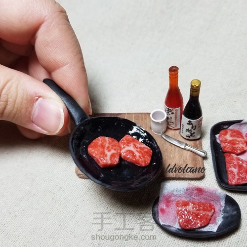 微缩制作:雪花牛排 第34步