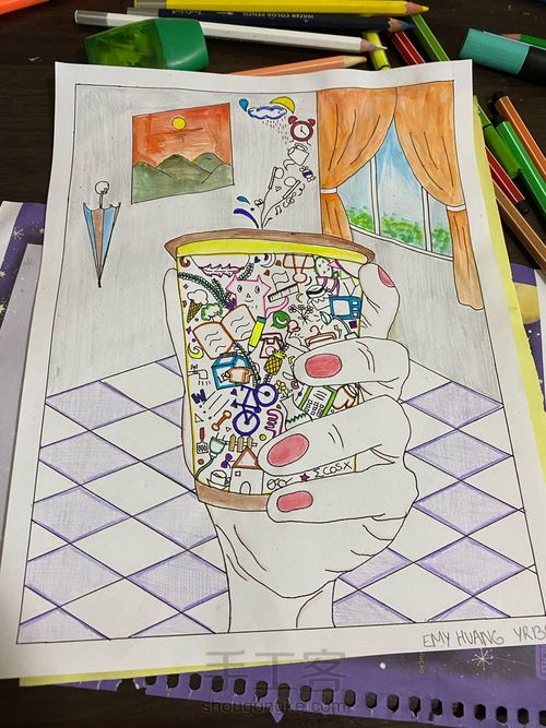 茶杯里的生活 第10步