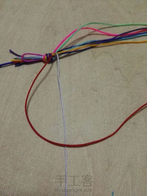 七色彩虹手链(3月8日出品) 第8步
