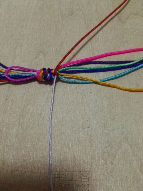 七色彩虹手链(3月8日出品) 第10步