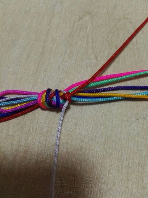 七色彩虹手链(3月8日出品) 第12步
