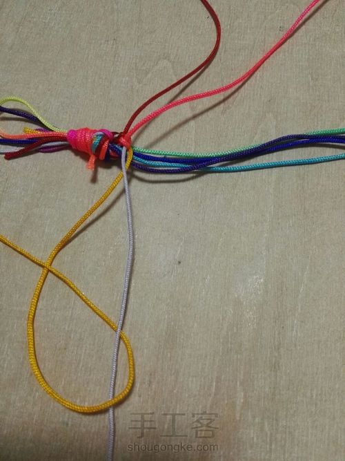 七色彩虹手链(3月8日出品) 第17步