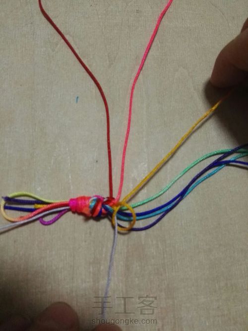 七色彩虹手链(3月8日出品) 第18步