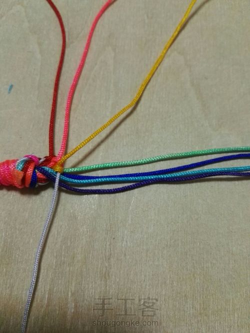 七色彩虹手链(3月8日出品) 第20步