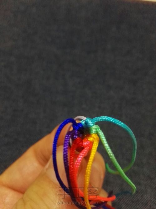 七色彩虹手链(3月8日出品) 第22步