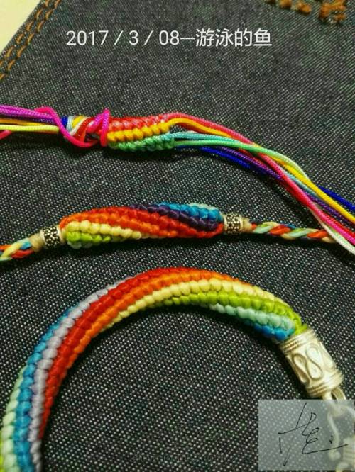 七色彩虹手链(3月8日出品) 第3步