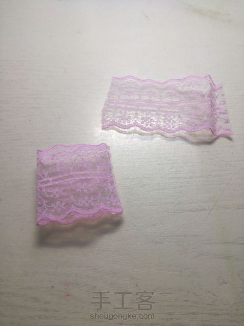粉系发夹 第4步