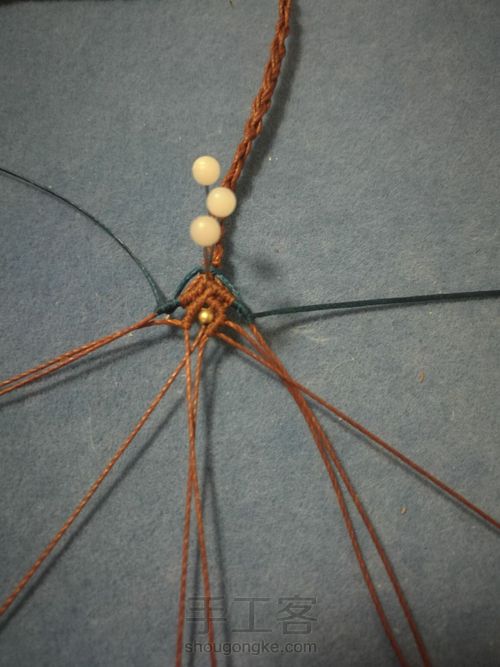 项链尾扣教程（二） 第11步