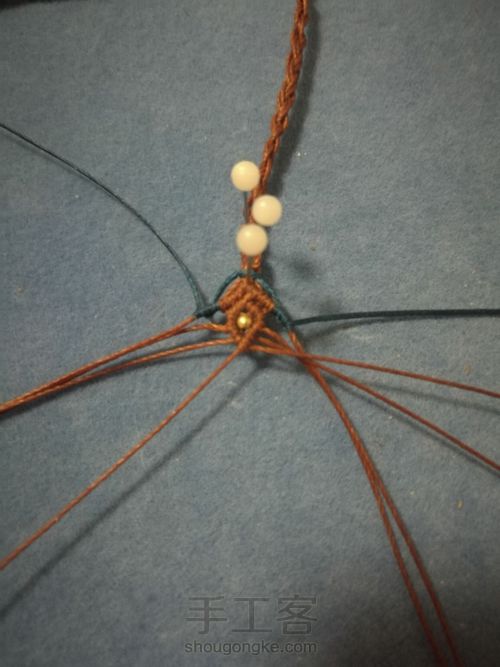 项链尾扣教程（二） 第12步