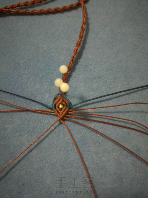 项链尾扣教程（二） 第15步