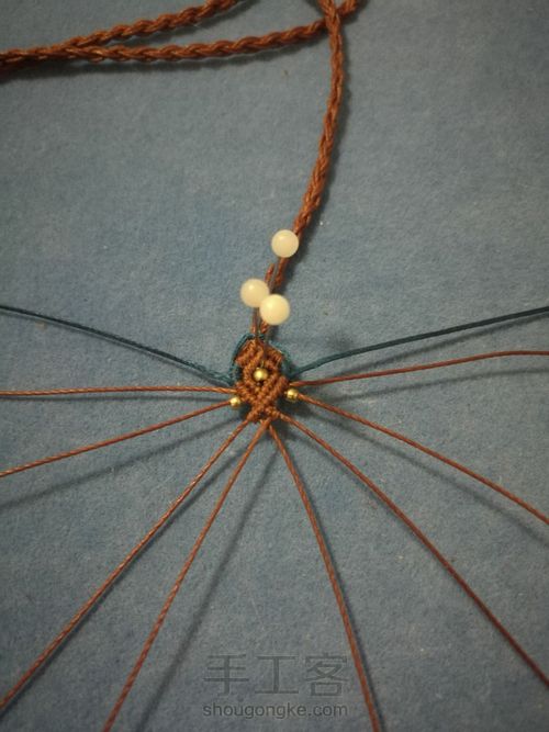 项链尾扣教程（二） 第16步