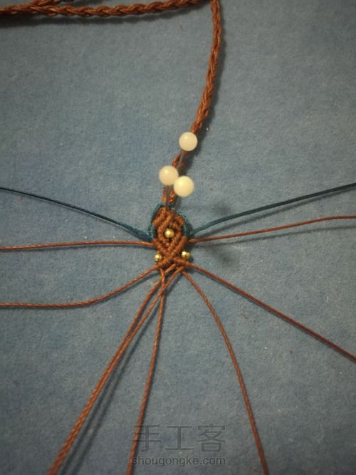 项链尾扣教程（二） 第17步